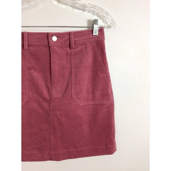 Oliver Bonas Corduroy Skirt Womens 4 - Picture 2 of 7